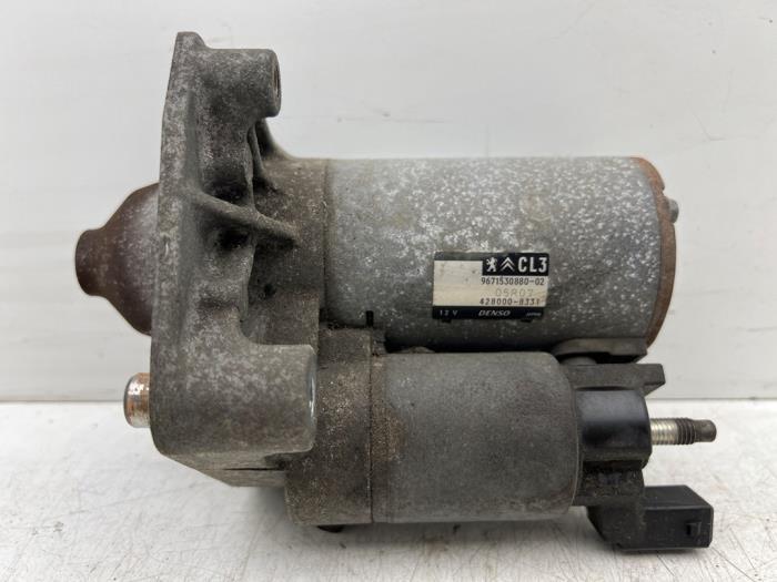 Démarreur d'un Peugeot 208, -, 3 mois de garantie, Utilisé, -