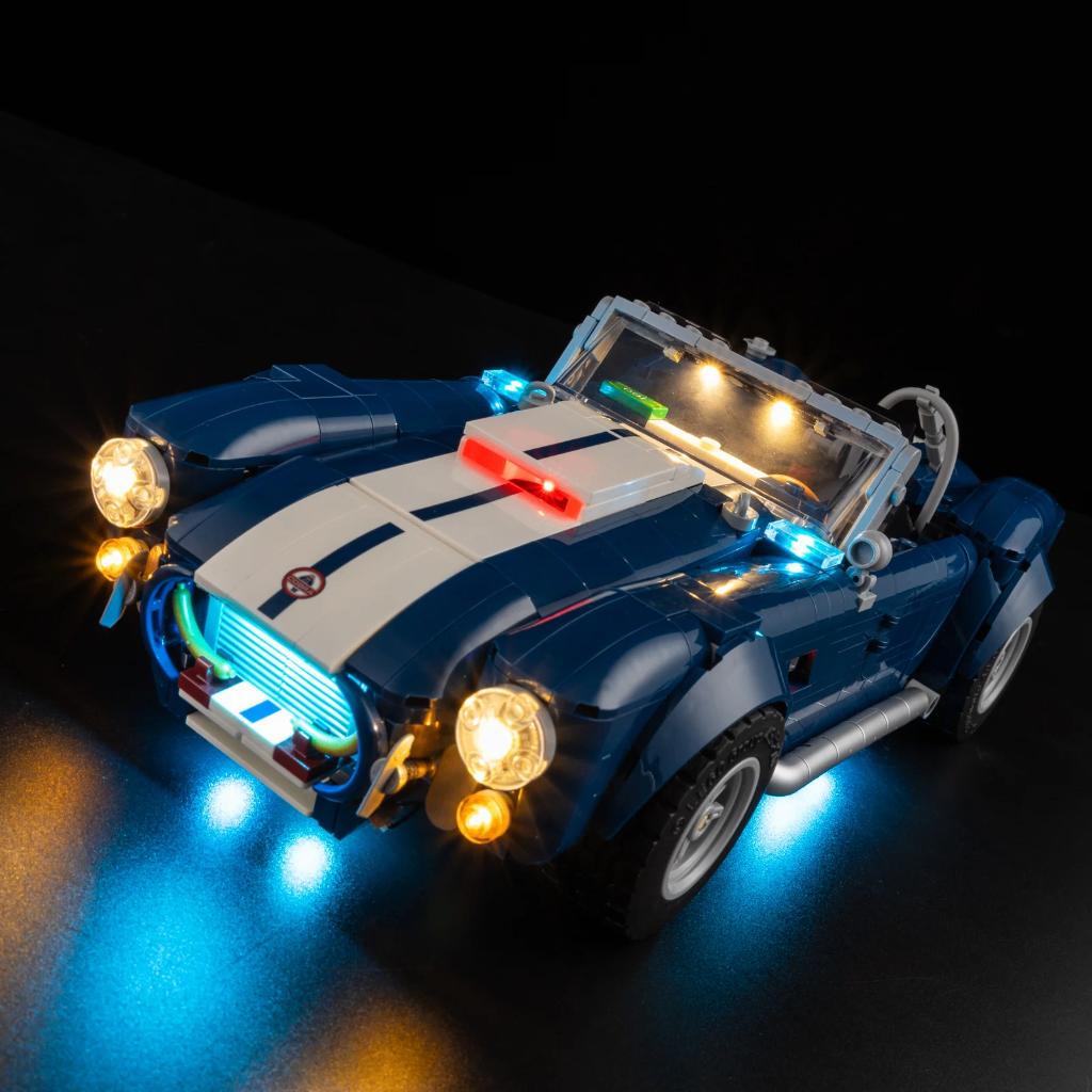 Lumières LED pour Shelby Cobra 427 S/C 10357 New, Enfants & Bébés, Jouets | Blocs de construction, Enlèvement ou Envoi, Neuf, Autres marques