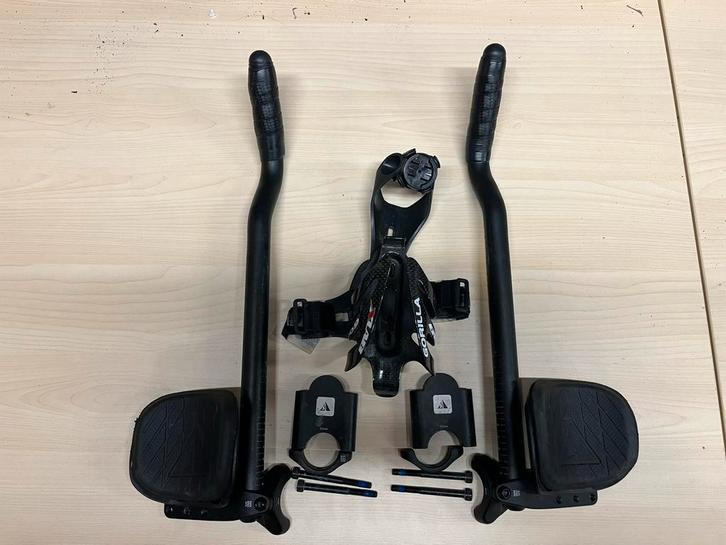 Profile Design Opzetstuur triathlon 50mm spacers BTA, Fietsen en Brommers, Fietsonderdelen, Gebruikt, Stuur, Aluminium, Racefiets