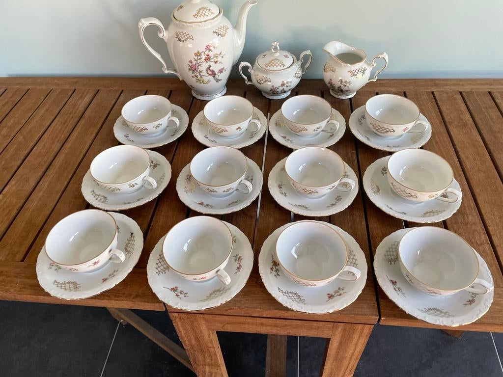 Koffieservies, Ophalen