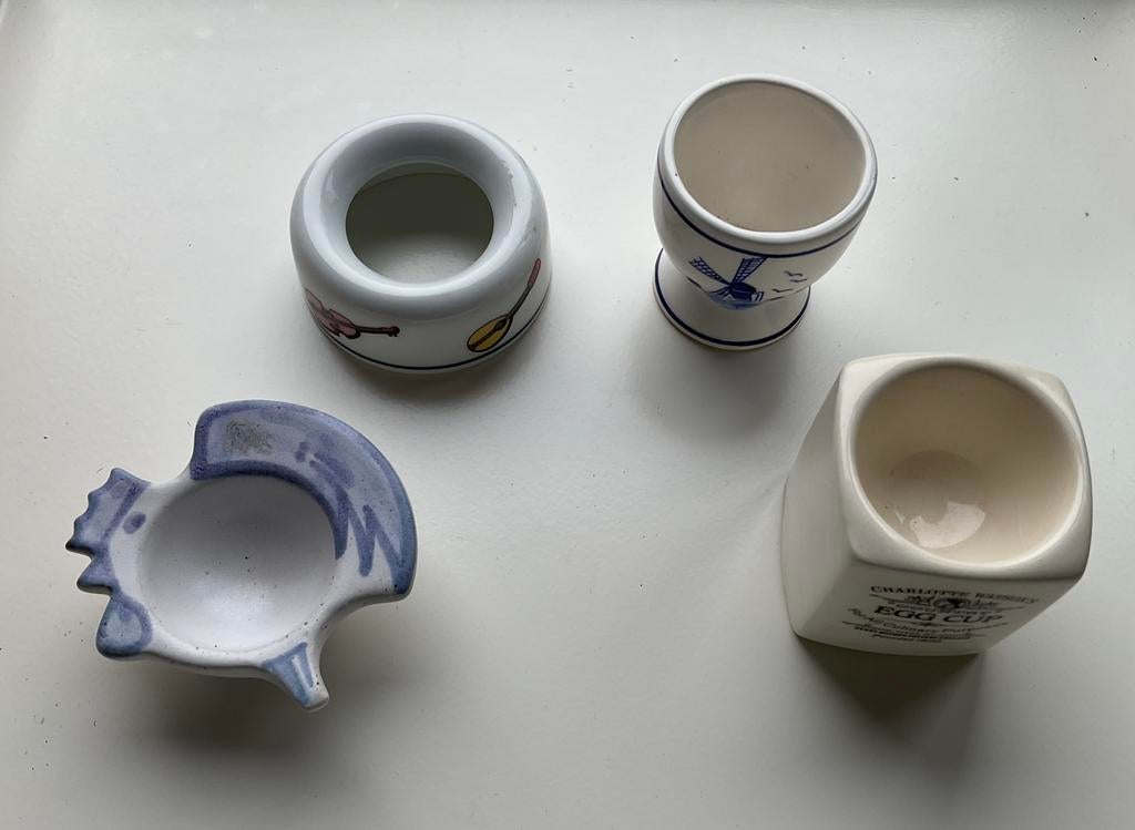 Coquetiers anciens, Collections, Collections Autre, Comme neuf, Enlèvement