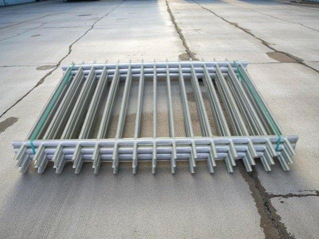 Promo! Ca 14m nieuw spijlenhekwerk van Heras, Tuin en Terras, Tuinhekken en Hekwerk, Spijlenhekwerk, Ophalen