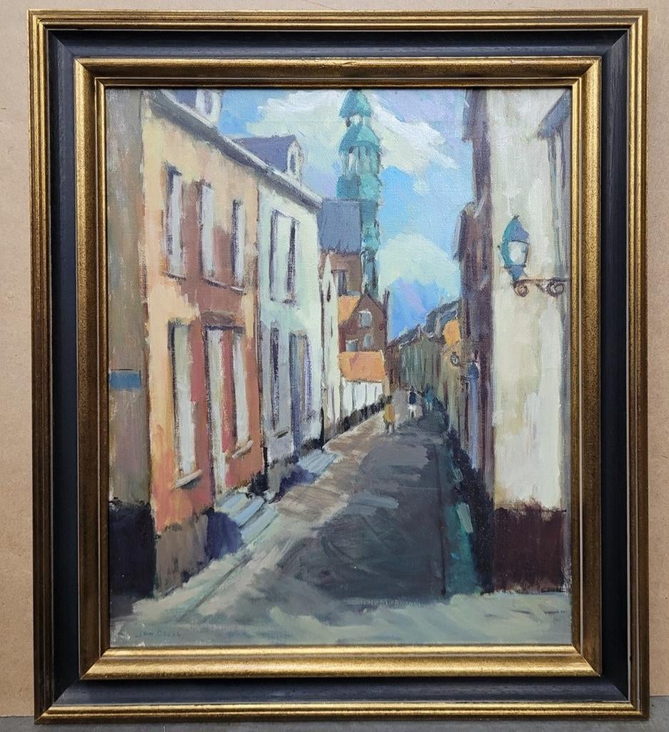 Jan CLAES, geanimeerd straatje, Enlèvement ou Envoi