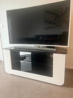 TV meubel in zwart/wit 120x55, Huis en Inrichting, Ophalen, Gebruikt, 100 tot 150 cm, Minder dan 100 cm