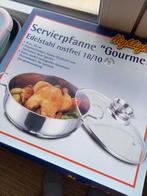 Casserole / Cocotte inox neuve avec couvercle, Inox