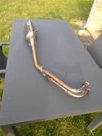 Akrapovic Racing Steel&Carbon TMAX  volledig uitlaatsysteem, Motoren, Ophalen, Gebruikt