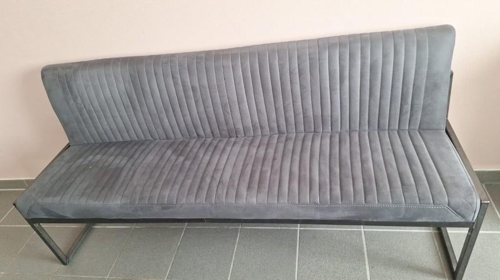 Canapé d'angle, Maison & Meubles, Chaises, Gris, Comme neuf, Enlèvement, Une