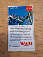 Kortingsbon voor Walibi holland., Drie personen of meer, Kortingskaart
