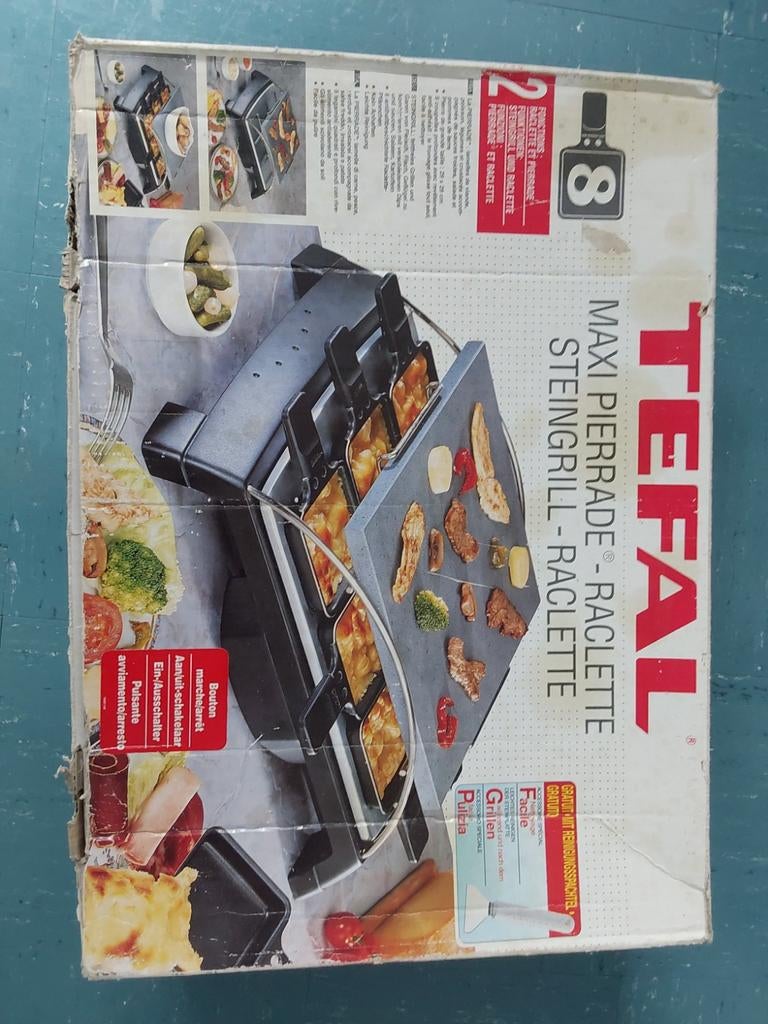 Tefal gourmet set, Ophalen