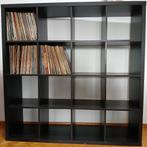 IKEA Kallax kast zwart – grote opbergkast 147cm², Huis en Inrichting, Kasten | Stellingkasten, Ophalen, Zo goed als nieuw