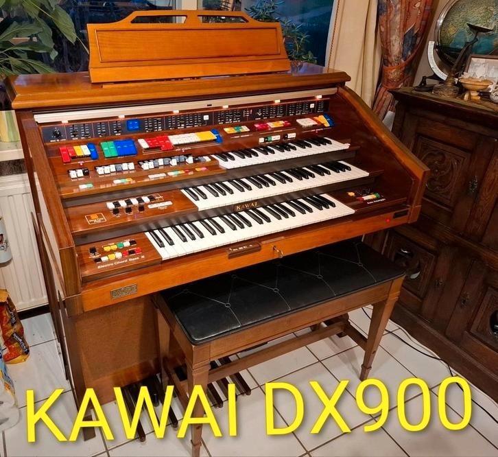 KAWAI DX900 avec SYNTHÉTISEUR, Musique & Instruments, Orgues, Comme neuf, Orgue, 3 claviers, Enlèvement ou Envoi