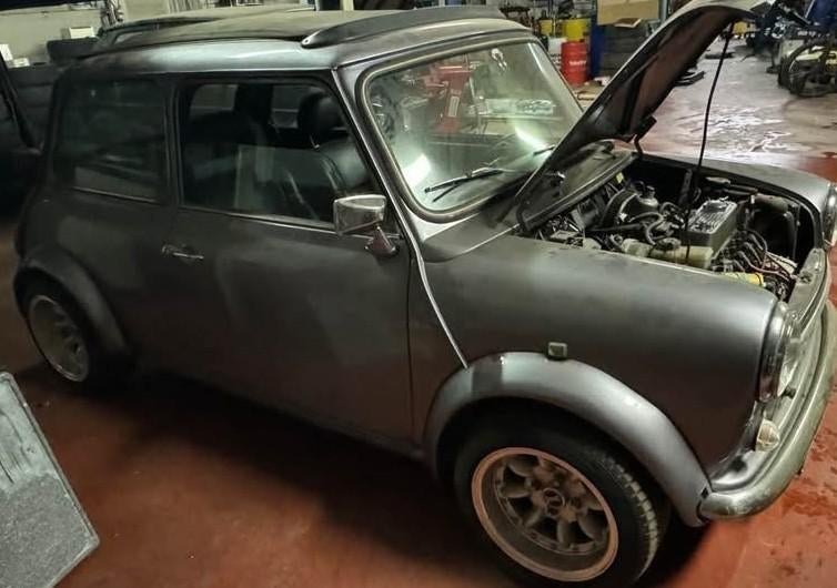 Mini Cooper 1993 — Open ruimte, Auto's, Mini, Voorwielaandrijving, Leder, Handgeschakeld, Grijs