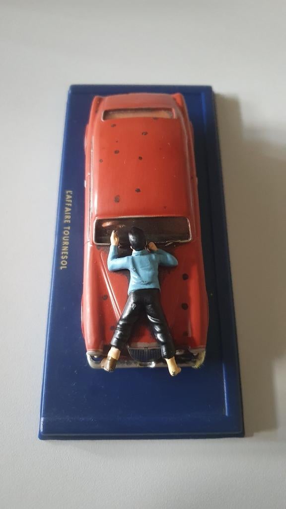 Voiture Tintin l'affaire tournesol, Enlèvement, Voiture
