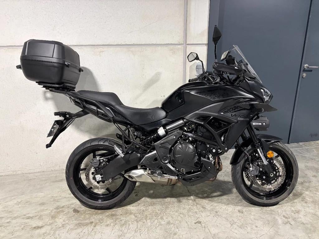 Kawasaki Versys 650 allrounder met topcase, Motos, Tourisme, Entreprise, Plus de 35 kW, 650 cm³