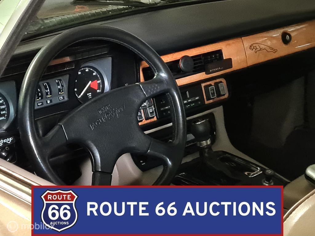 Jaguar XJS TWR | 1985 | Route 66 Auctions, Auto's, Zwart, Bedrijf, Handgeschakeld, Overige carrosserie