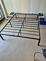 Cadre de Lit 160 x 200 avec Sommier Métal 30€, Maison & Meubles, Enlèvement, Utilisé, Métal
