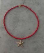 Collier étoile rouge, Bijoux, Sacs & Beauté, Bracelets pour cheville & Chaînes pour cheville, Enlèvement, Comme neuf