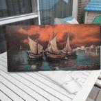 kader met boten, Ophalen, 75 tot 100 cm, Minder dan 50 cm, Print