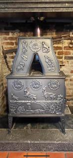 Poele Dovre, Maison & Meubles, Poêles, Enlèvement, Utilisé, Bois, Autoportant