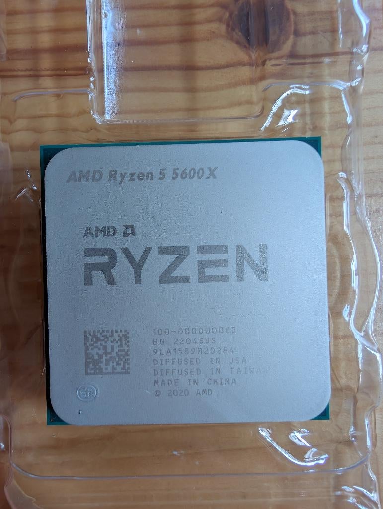 AMD Ryzen 5 5600x, Computers en Software, Processors, Ophalen, 6-core, Gebruikt, AMD Ryzen 5