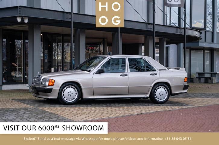 Mercedes-Benz 190 E 2.3-16 (bj 1986), Auto's, Oldtimers, Bedrijf, Te koop, Lederen bekleding, Mercedes-Benz, Benzine, Berline