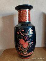 Grand vase chinois vintage, Neuf, Moins de 50 cm, Poterie ou Porcelaine, Enlèvement