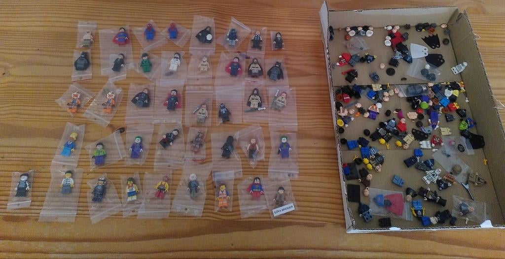 Lego minifigs: Star Wars, Marvel, DC, HP,.. Alles tesamen, Enlèvement ou Envoi