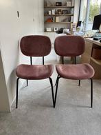 HK woonstoelen - fluweelzand, Ophalen, Twee, Overige kleuren, Zo goed als nieuw