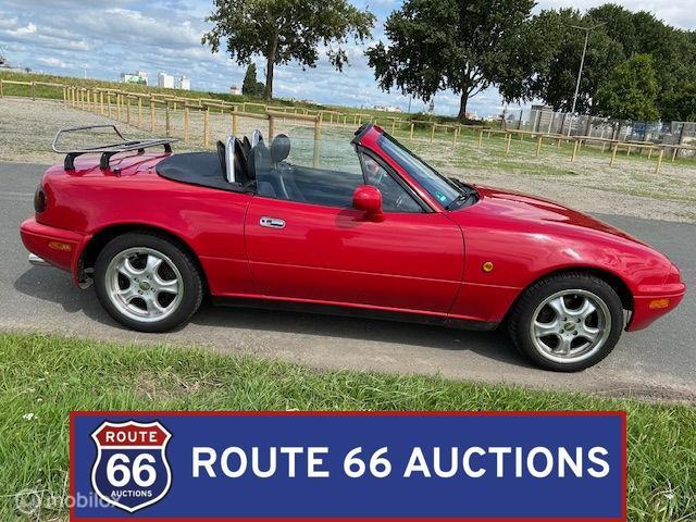 Mazda MX-5 1.8 NA | 1994 | Route 66 Auctions, Zwart, Bedrijf, Handgeschakeld, Overige carrosserie