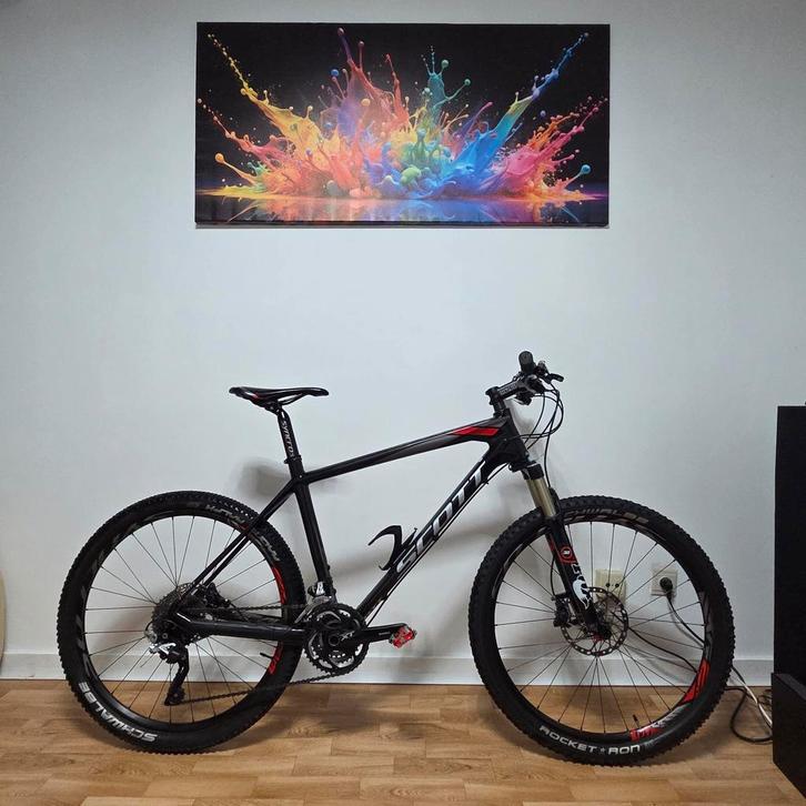 Scott Scale 610 full carbon fiets. 26inch, maat M/L, Fietsen en Brommers, Fietsen | Mountainbikes en ATB, Ophalen