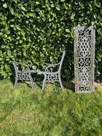 prachtige gietijzeren tuinbank van hoge kwaliteit, Tuin en Terras, Ophalen, Zo goed als nieuw, Hout