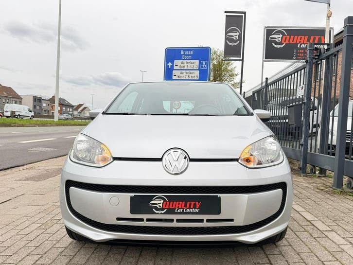 Volkswagen Up 2014 Automaat *017000km* 1.0i Airco Cruise Pdc, Stof, Up!, 103 g/km, https://public.car-pass.be/vhr/4d61c3b4-1a3b-4eeb-b2a0-2388acd19cb3