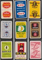 89  Kaarten Théma  BIER BELGIE - UITKIEZEN - 4  voor 2,45 €, Ophalen of Verzenden, Speelkaart(en)