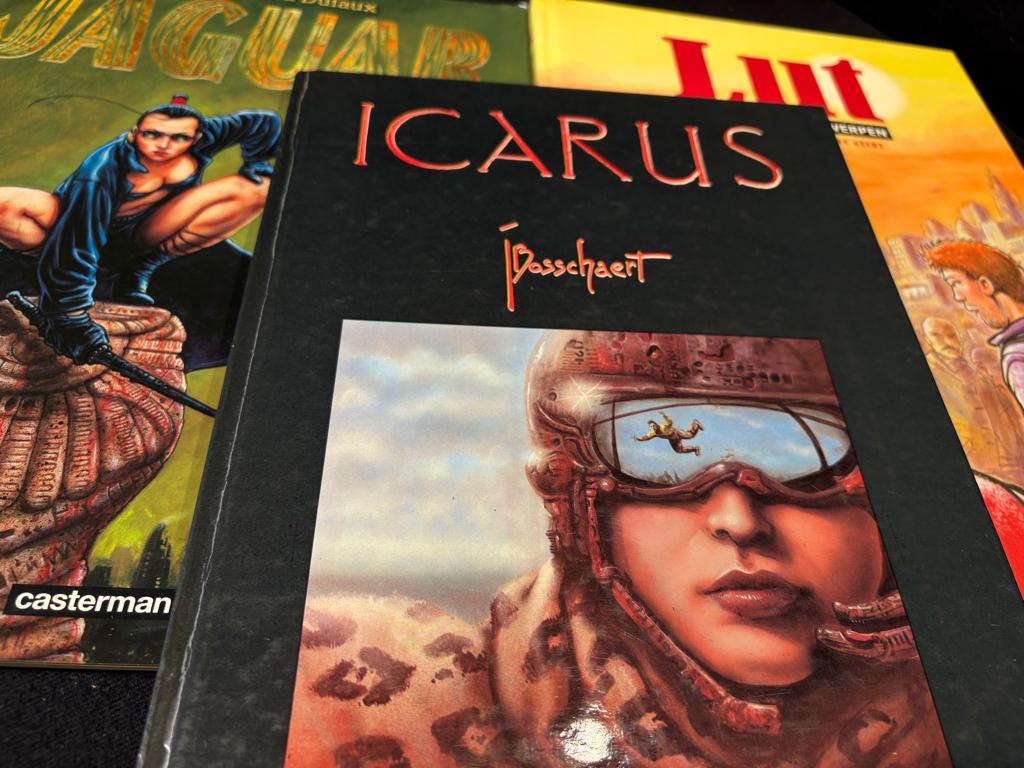 JAN BOSSCHAERT - 3 bandes dessinées en néerlandais 1982, Livres, BD, Plusieurs BD, Enlèvement ou Envoi, Comme neuf, Jan Bosschaert