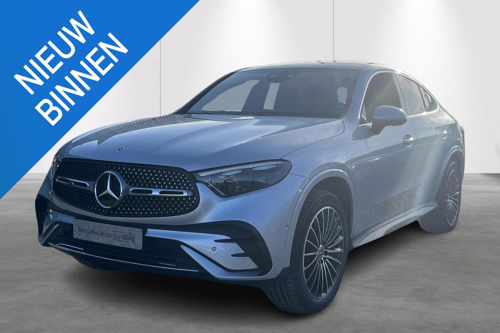 Mercedes-Benz GLC Coupé GLC 300 de 4MATIC AMG Line, Autos, Argent ou Gris, Entreprise, 2000 kg, Hybride rechargeable