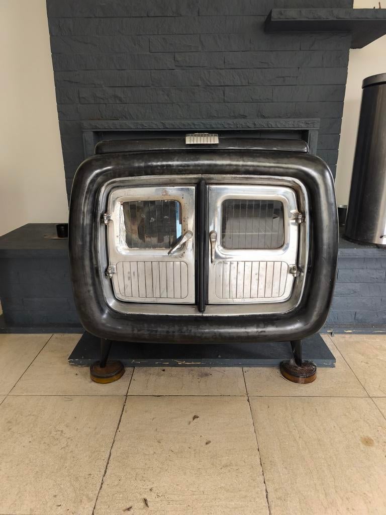 Mazoutkachel retro, Ophalen