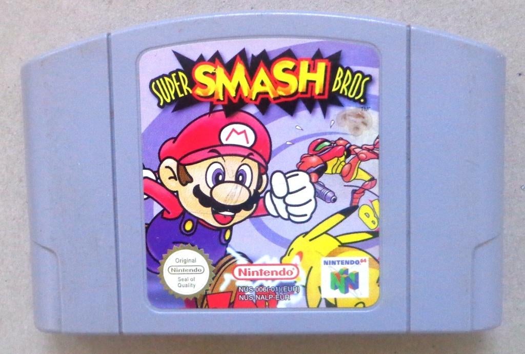 Super Smash Bros voor de Nintendo 64, Enlèvement ou Envoi, Utilisé