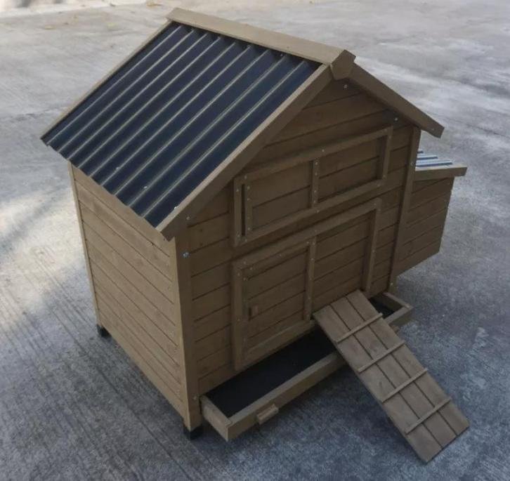 Kippenhok Sussex 10G (Kunststof dak), Dieren en Toebehoren, Pluimvee | Toebehoren, Nieuw, Kippenhok of Kippenren, Ophalen of Verzenden