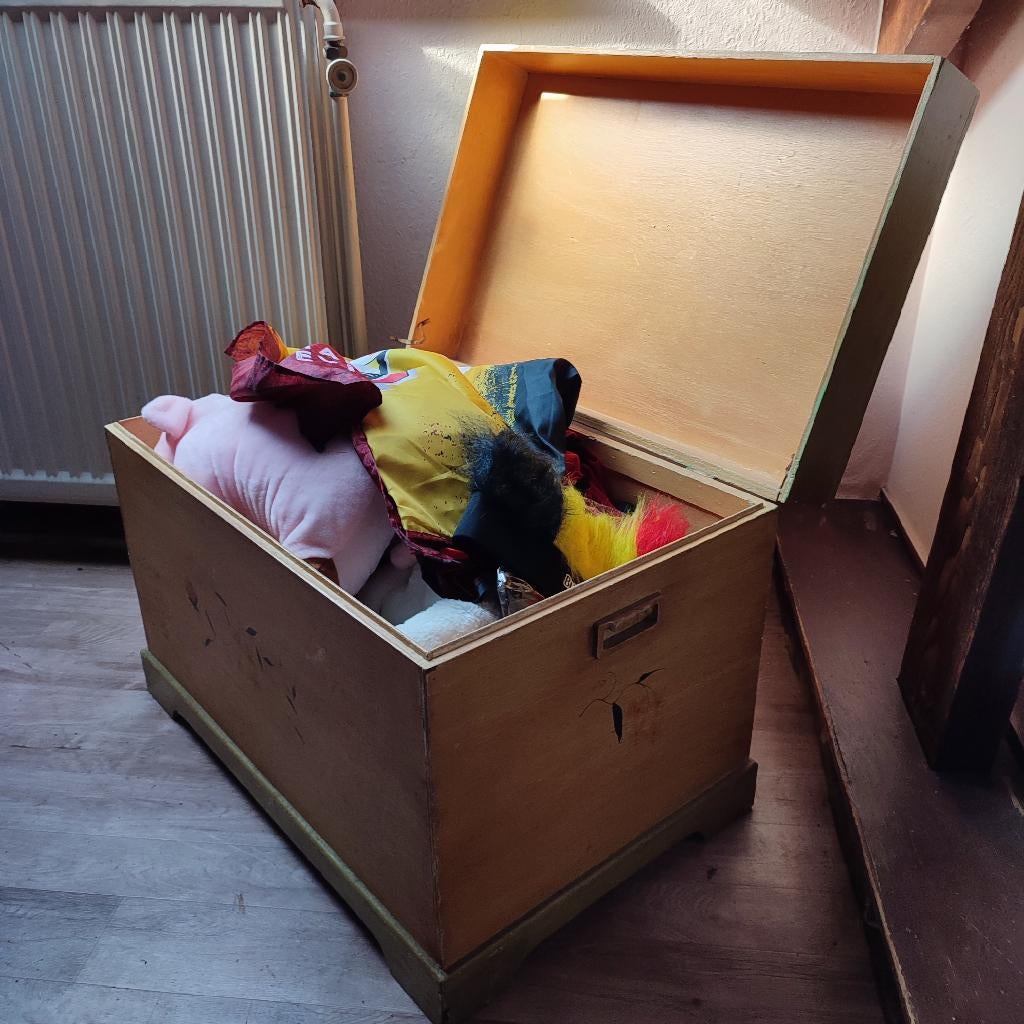 Houten opbergkist Speelgoed, Huis en Inrichting, Ophalen, Gebruikt