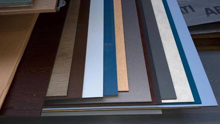 Trespa platen, verschillende kleuren, Bricolage & Construction, Plaques & Panneaux, Neuf, HPL, Moins de 20 mm, Enlèvement