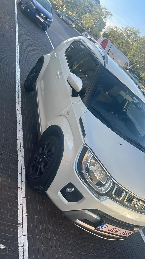Suzuki ignis 2020 4x4 68000 km 1.2 benzine hybride, Auto's, Suzuki, Stof, Euro 6, Ignis, Wit