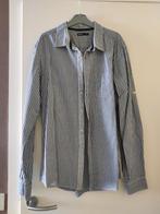 Hemd gestreept grijs wit, Lefties, maat XL, Kleding | Heren, Overhemden, Wit, Gedragen, Halswijdte 43/44 (XL), Ophalen