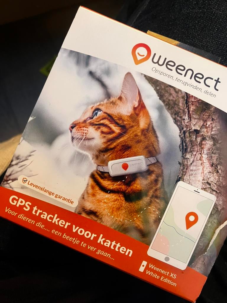 Traceur GPS Weenect pour chat, Enlèvement, Comme neuf