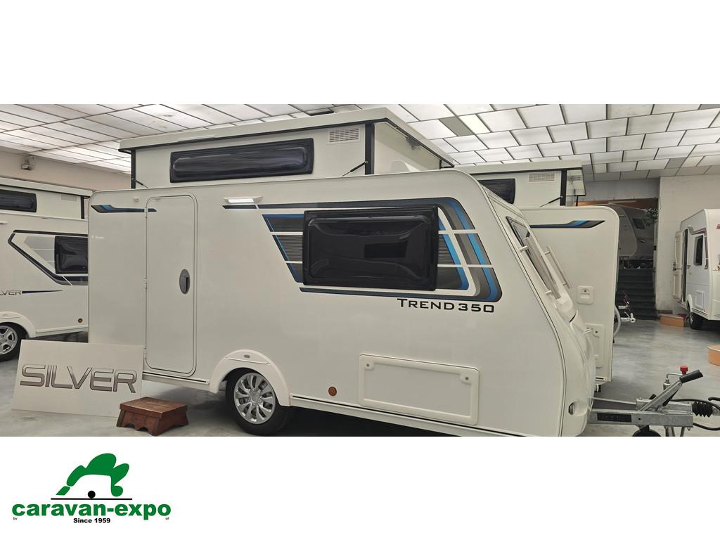 SILVER TREND 350, Caravanes & Camping, Autres marques, 750 - 1000 kg, Jusqu'à 2, 4 à 5 mètres