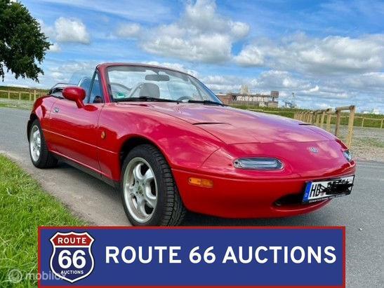 Mazda MX-5 1.8 NA | 1994 | Route 66 Auctions, Auto's, Oldtimers, Bedrijf, Te koop, Mazda, Benzine, Overige carrosserie, Handgeschakeld