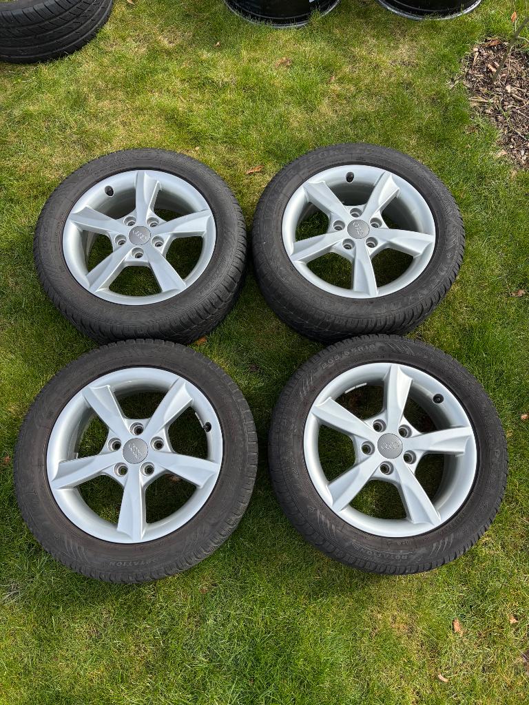 audi, Ophalen, Gebruikt, 16 inch, Banden en Velgen