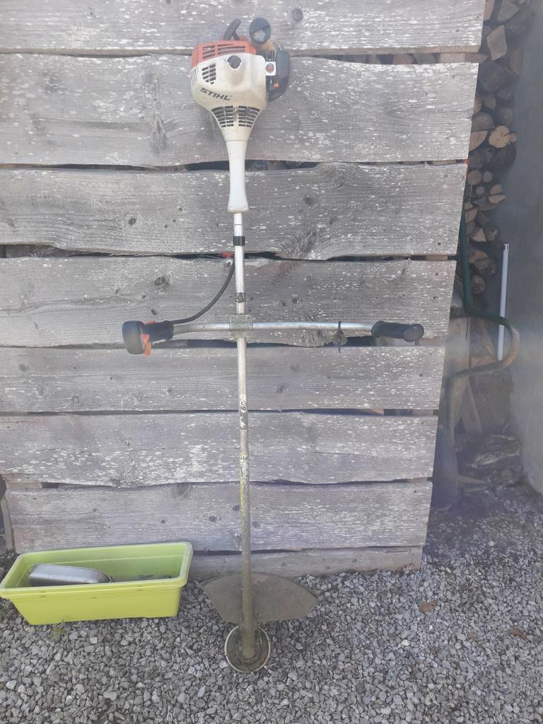 Debroussailleuse stihl f55, Enlèvement