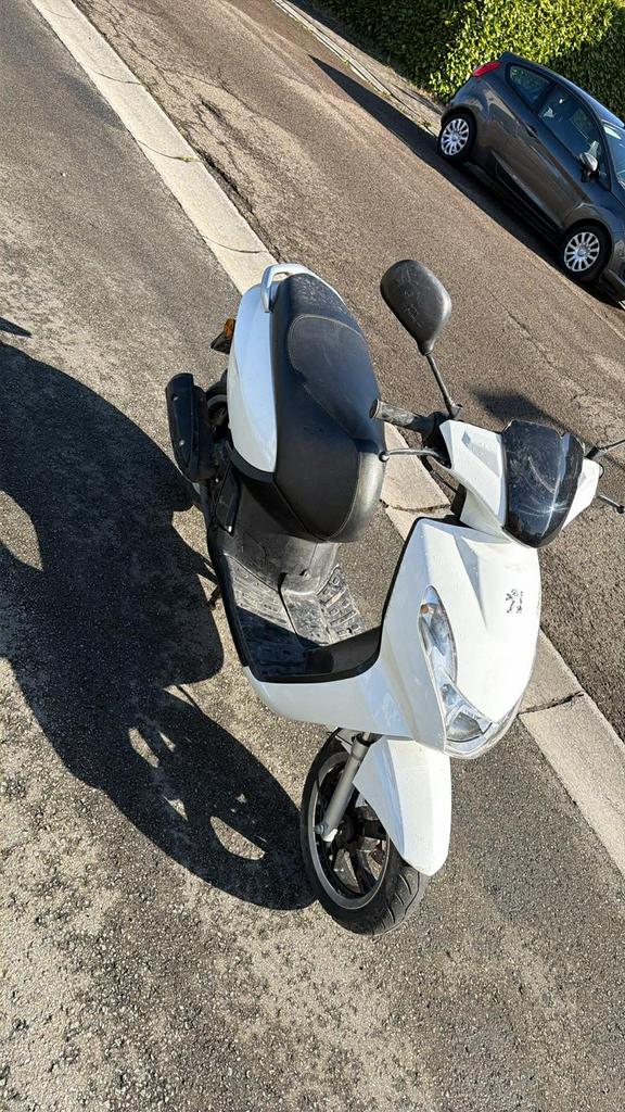 Scooter Peugeot kisbee, Ophalen, Gebruikt