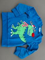 blauwe trui, pull met dino, CA, 116, Kinderen en Baby's, Kinderkleding | Maat 110, Ophalen, Zo goed als nieuw