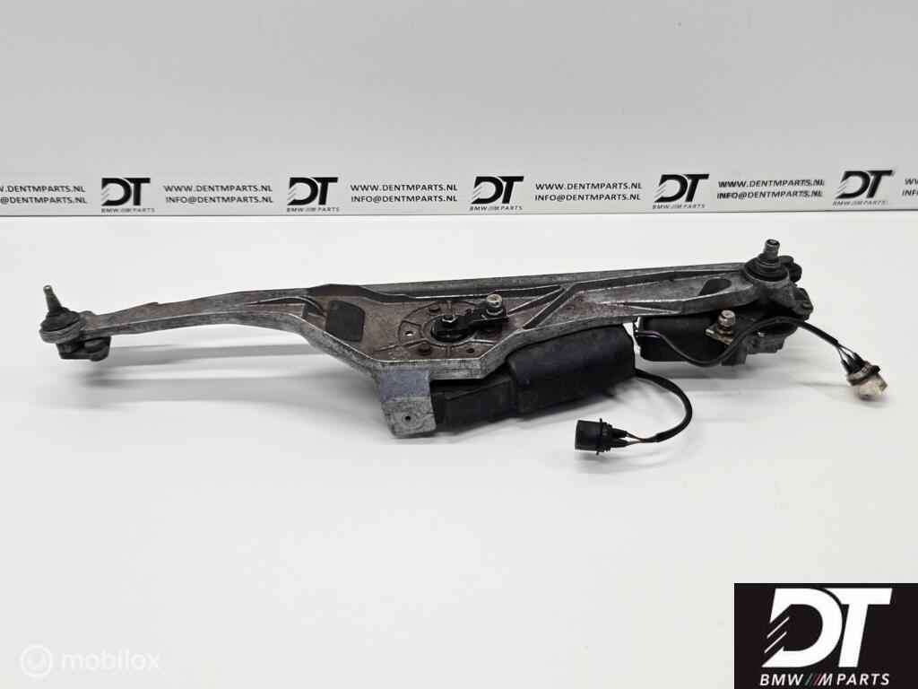 Ruitenwissermechaniek + motor BMW 5-serie E34 61611384986, Gebruikt, Ophalen of Verzenden, BMW, BMW